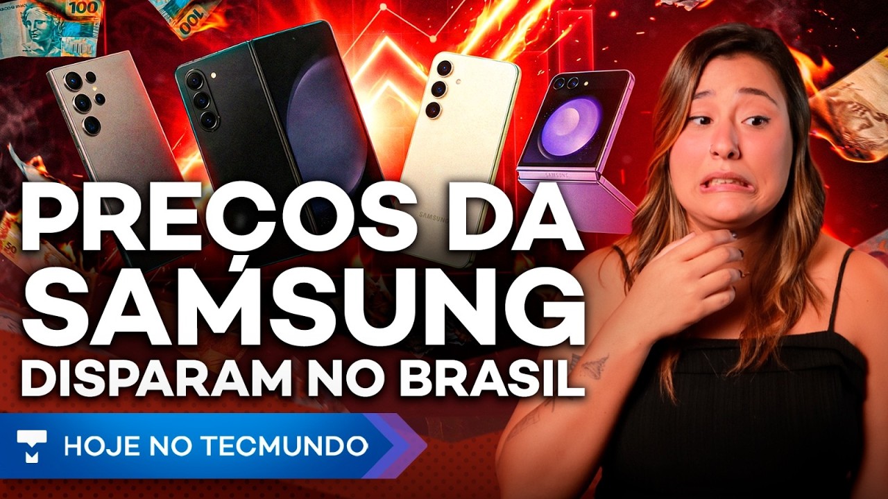 Samsung mais cara no Brasil, YouTube Premium sobe e missão Artemis II AO VIVO!