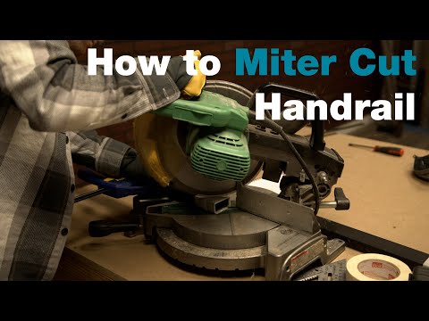 How to Miter Cut Your Handrail