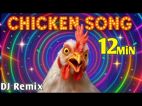 J. GECO - CHICKEN SONG FOR 12 MINUTES STRAIGHT | The hens Song & Chicken Dance Song Videos 2025