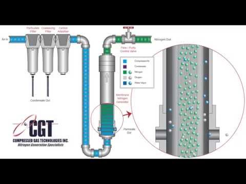 How Membrane Nitrogen Generators Work