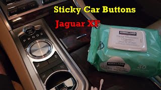 How to get rid of sticky car buttons | Cleaning car buttons