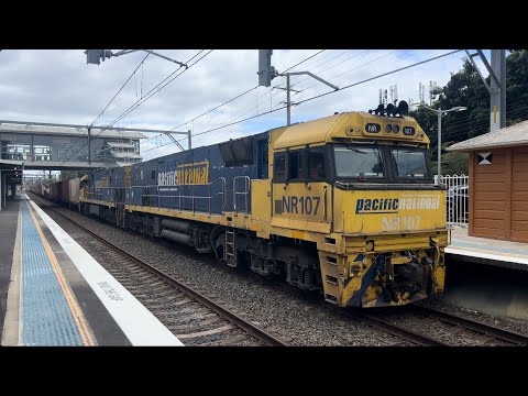 NR107 / NR82 - 4BM4 passing Rhodes - 3/10/24