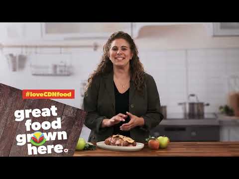 Apple Sage Stuffed Pork Tenderloin