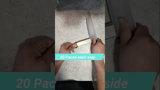 Whetstone Vs. Work Sharp Field Sharpener #shorts #youtubeshorts #knifesharpening
