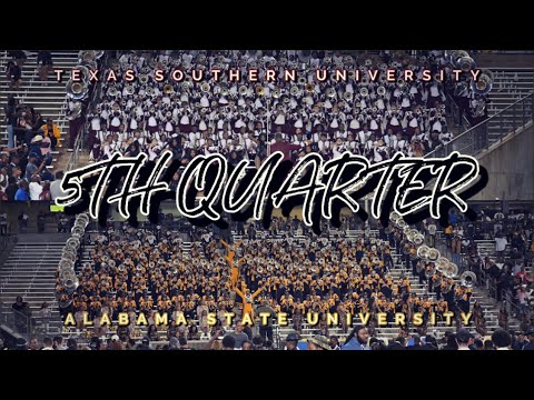 Texas Southern Vs Alabama State University - 5th Quarter - |4K|