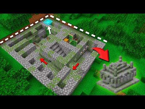 WHAT'S INSIDE JUNGLE'S TEMPLE IN MINECRAFT?
