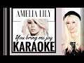 Amelia Lily- You bring me joy- Karaoke (Full HD ...