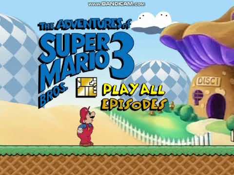 The Adventures Of Super Mario Bros. 3:The Complete Series 2007/2013 DVD Menu Walkthrough (Disc 1)