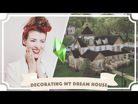 夢の家を飾る！？シムズ4 // ザ・シムズ4 // AD [CC] (Decorating my dream house! // The Sims 4 // AD [CC])
