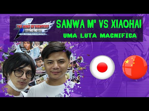Sanwa M' Vs Xiaohai (小孩) FT10 KOF 2002 UM - Uma Luta Magnifica