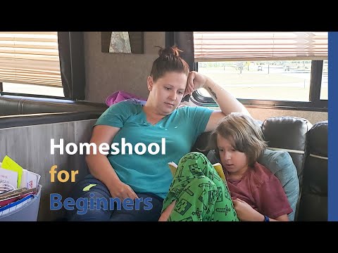 Homeschooling for Beginners | Curriculum | Tips | Fulltime RV Travel Family Ep 36 | #homeschool #rv