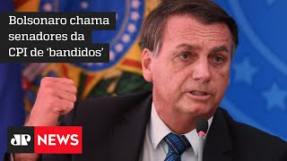 Bolsonaro volta a atacar CPI da COVID no Senado