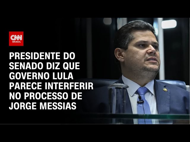 Alcolumbre: É ofensivo insinuar que cargos resolvem aprovação de Messias para o STF | AGORA CNN