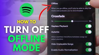 How To Turn Off Offline Mode On Spotify Mobile (Disable Quickly)