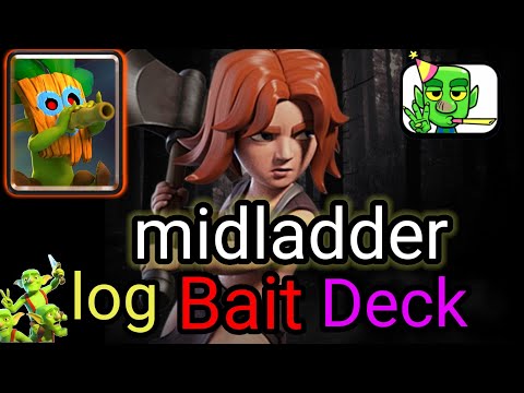 Most broken logbait deck in clash royale