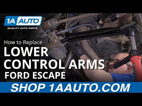 How to Replace Rear Lower Control Arms 09-12 Ford Escape