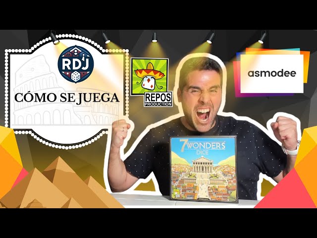 Vídeo relacionado con Asmodee - 7 Wonders Dice Juego de Mesa Roll & Write - Juego estratégico y rápido para 2-7 Jugadores a Partir de 10 años - 25 min - Versión en español