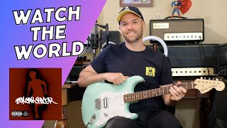 "Watch The World" Box Car Racer Guitar Lesson (w/TAB)