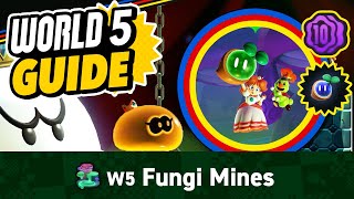 All Wonder Seeds & Purple Coins in World 5 (Super Mario Bros Wonder 100% Collectibles Guide)