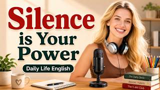 Talk About the Power of Silence | English Learning Podcast for Easy Daily Life Conversations