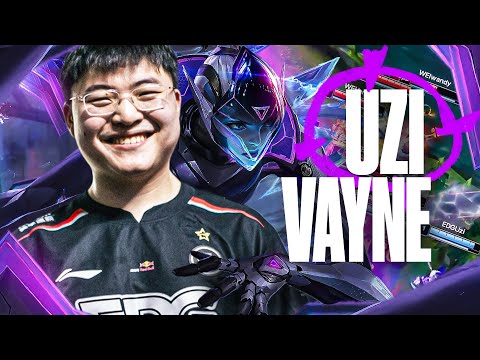 UZI LOCKS IN VAYNE - EDG VS WE GAME 3 - CAEDREL
