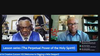 The Holy Spirits Part in Creation (Lesson 10)