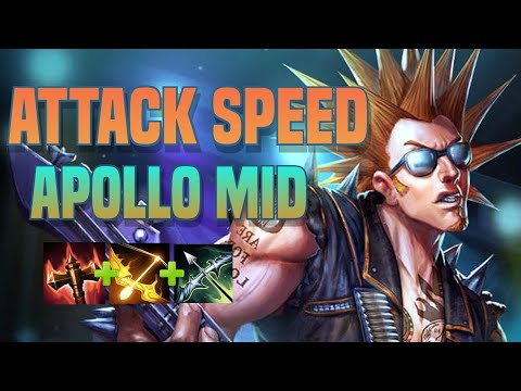 🏹APOLLO MID BUILD🏹Conquest Español - SMITE