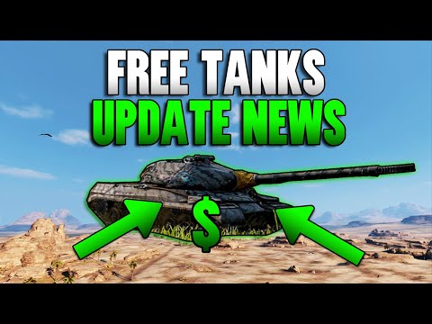 FREE TANKS NEWS!! World of Tanks Console Update News