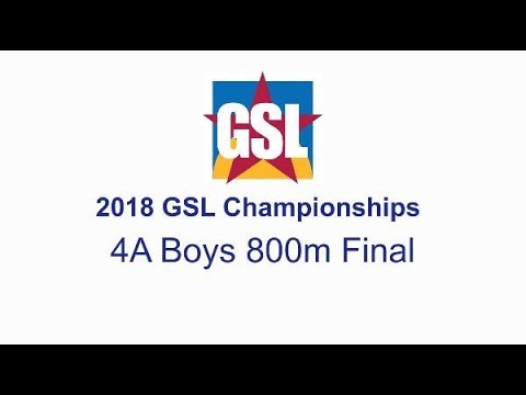 2018 GSL Track & Field Championships - 4A Boys 800m Final