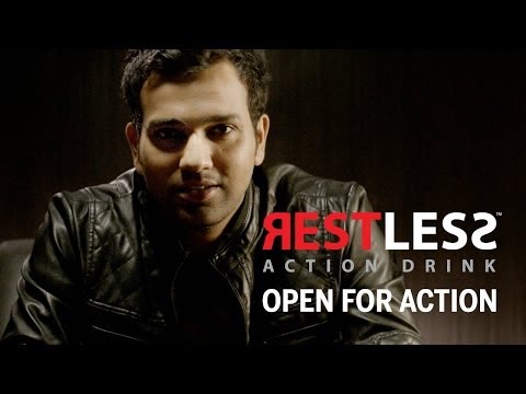 Jatin Arora Restless - Open For Action feat. Rohit Sharma 30 Sec