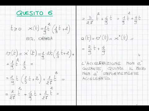 Simulazione maturità scientifica 2° prova (Febbraio 2019): Svolgimento quesito 6