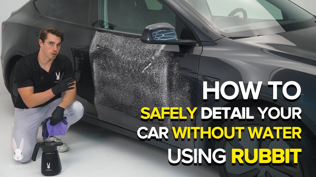 How to safely wash your car with Rubbit