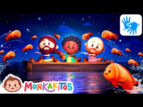 Pedro, Tiago, João no Barquinho em Libras | Monkakitos | Volume 1