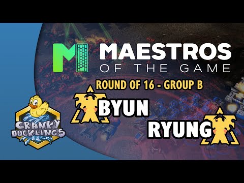 ByuN vs Ryung - TvT | Maestros of the Game: Ro16 Group B | Invitational Premier Tournament