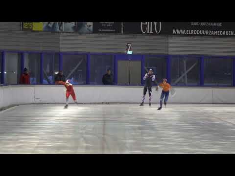 NK100m - Sanne van Duijnhoven - Ju Lin de Visser | Esme Stollenga