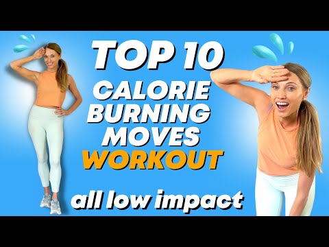 Low Impact Workout - 10 of the Best Calorie Burning Moves for Weight Loss Workout