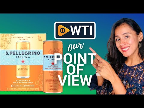 S.Pellegrino Essenza Tangerine Wild Strawberry Flavored Mineral Water with Natural CO2 Added Tangerine & Wild Strawberry - WTI product video review