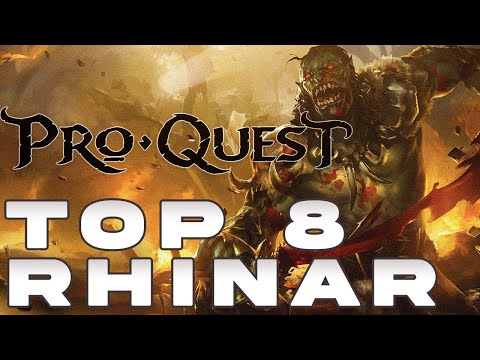 Pro Quest Top 8 RHINAR Deck Tech!
