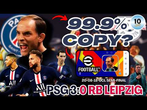 I Cloned TUCHEL’S 2020 PSG Tactics in eFootball | Iconic Battle 9