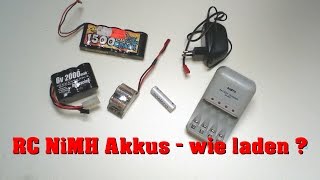 Humppack, NiMH Akkus, aufladbare Batterien... wie lange laden ? - Darconizer RC