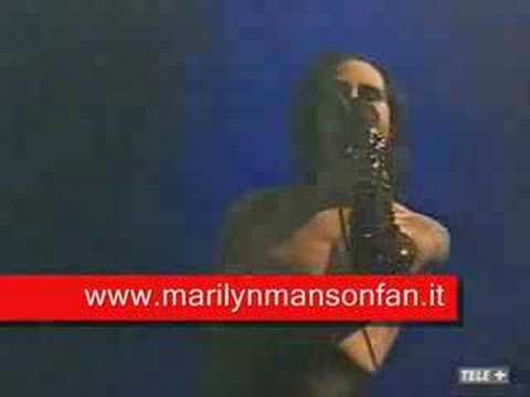 Marilyn manson Reflecting god live imola italy 1999