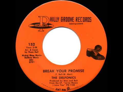 1968 HITS ARCHIVE: Break Your Promise - Delfonics (mono 45)