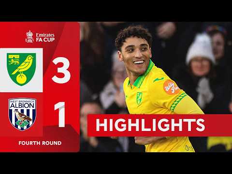 FC Norwich City 3-1 FC WBA West Bromwich Albion
