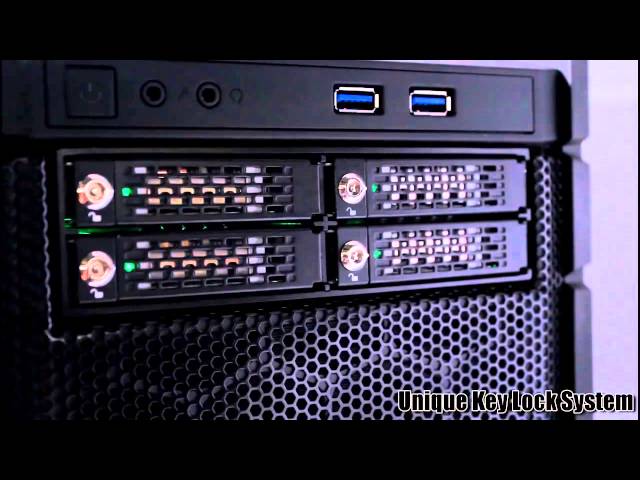 Vídeo relacionado con Icy Dock ToughArmor MB994SP-4S Caja de backplane, Rack móvil, Caja de Rack Metal Hot Swap para 4 x SSD o HDD 2.5" SAS & SATA In 1 bahía de 5.25"