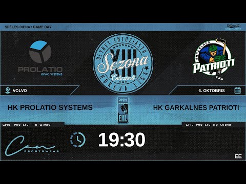 2023 10 06 | HK PROLATIO Systems (PRL) - HK GARKALNES PATRIOTI (GRK) | EE