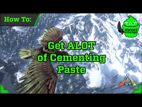 ARK: Survival Evolved - How to get A LOT of Cementing Paste