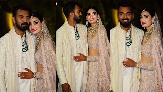 Suniel Shetty's daughter Athiya Shetty's Royal First Look after her grand Wedding with KL Rahul