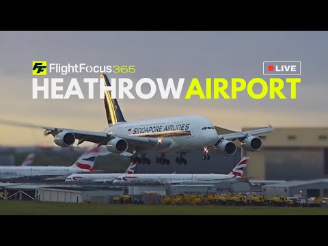 Heathrow Airport Live - Evening of Friday 17th May 2024