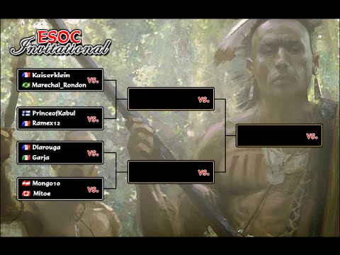 [AOE3] ESOC 1st Invitational Tournament - RO 8 w/ commentary by Aizamk & Veni