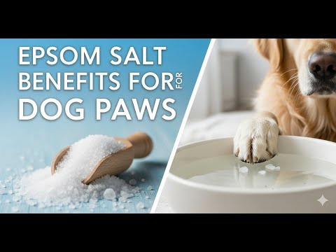 NATURAL PAW CARE WITH  EPSOM SALT ”